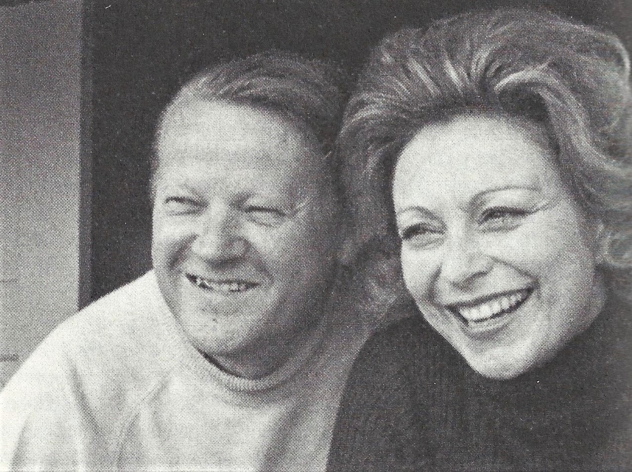 Jens Otto Krag og Helle Virkner
